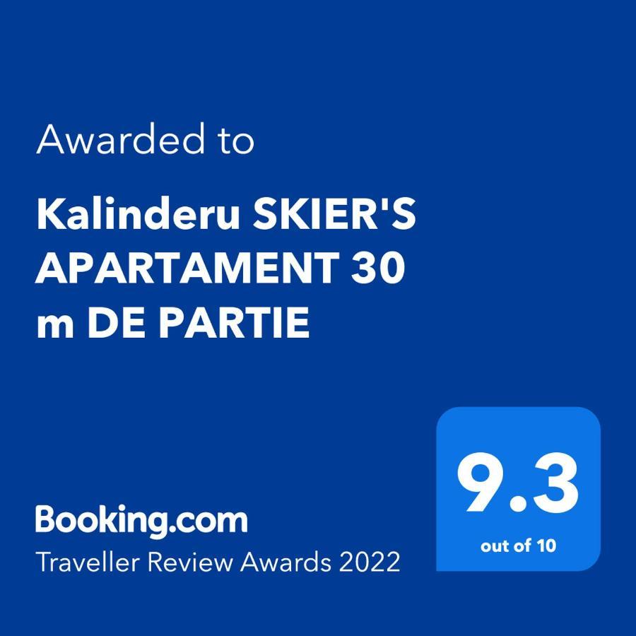 Kalinderu Skier'S Apartament Bellevue Buşteni Eksteriør billede
